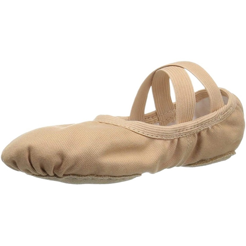 Bloch performa canvas split sole ballet shoe sz 2B